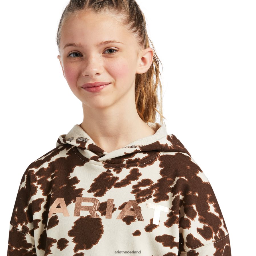 mustang echte pony-hoodie Ariat kinderen kleding PJ26LN4111