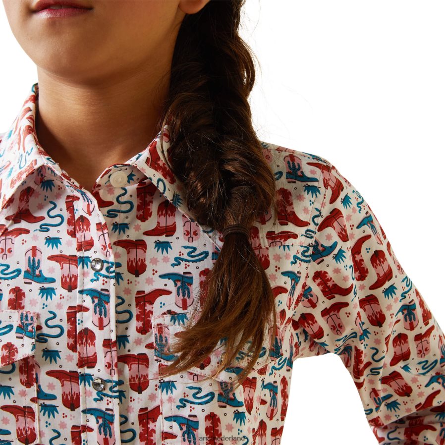 blakende laarzen shirt Ariat kinderen kleding PJ26LN4086