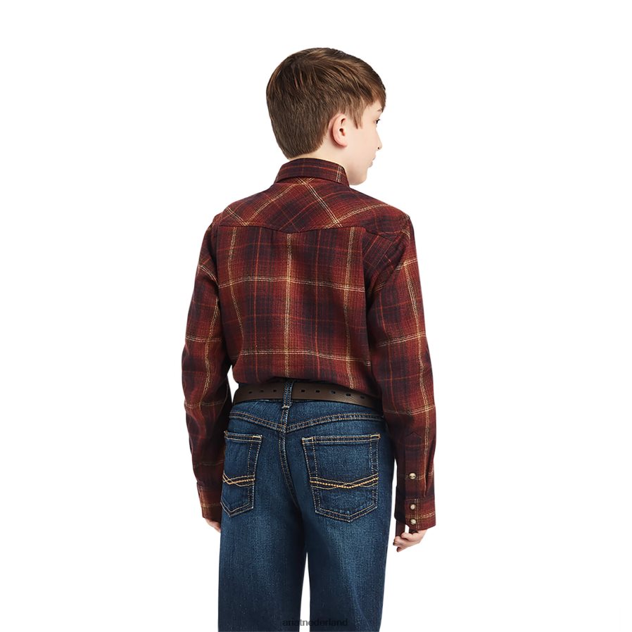 rubaiyat Hiller retro-fit overhemd Ariat kinderen kleding PJ26LN4093