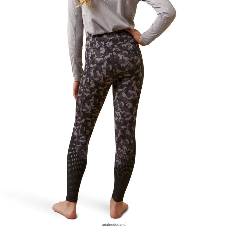 periscoop camouflagepaard eos knielap strak Ariat kinderen kleding PJ26LN4151