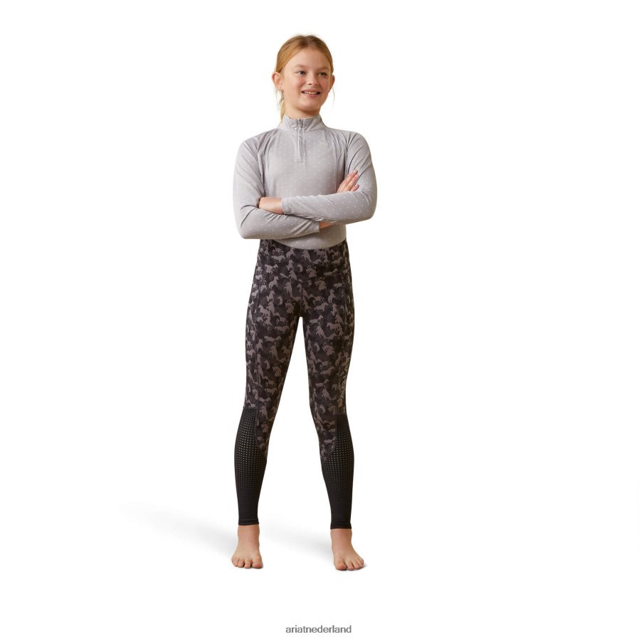 periscoop camouflagepaard eos knielap strak Ariat kinderen kleding PJ26LN4151