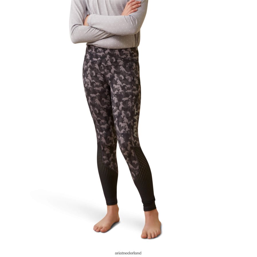 periscoop camouflagepaard eos volledige stoel strak Ariat kinderen kleding PJ26LN4150