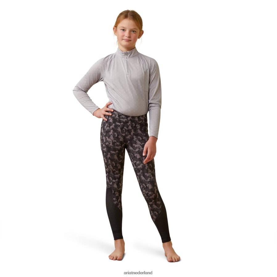 periscoop camouflagepaard eos volledige stoel strak Ariat kinderen kleding PJ26LN4150