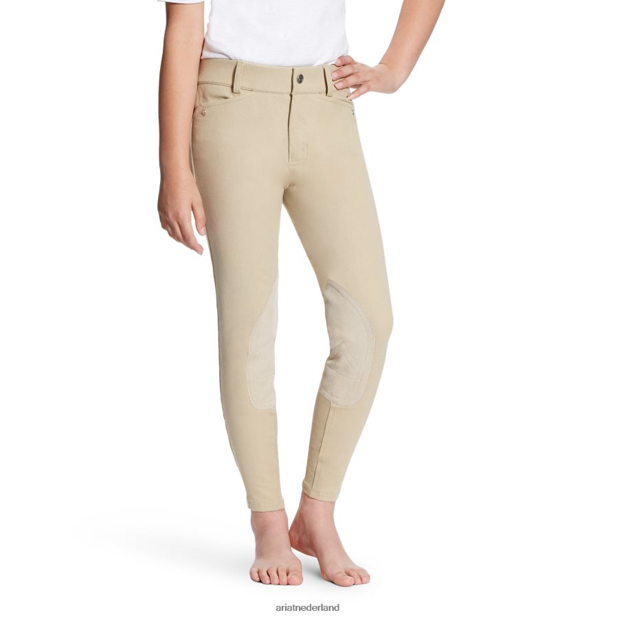 bruinen Heritage kniestuk stuitligging Ariat kinderen kleding PJ26LN4154