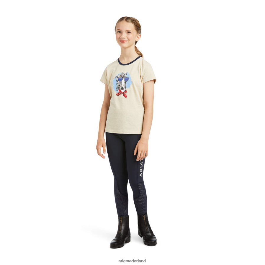 havermout heide fantastisch t-shirt Ariat kinderen kleding PJ26LN4047
