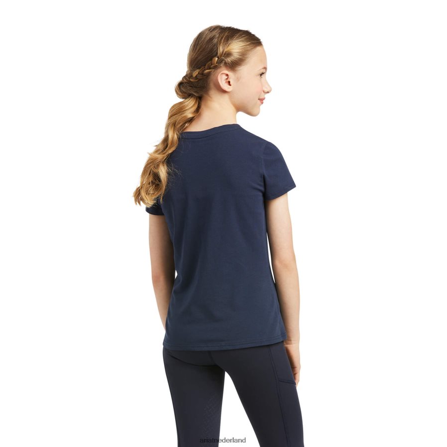marine ooit een t-shirt Ariat kinderen kleding PJ26LN4018