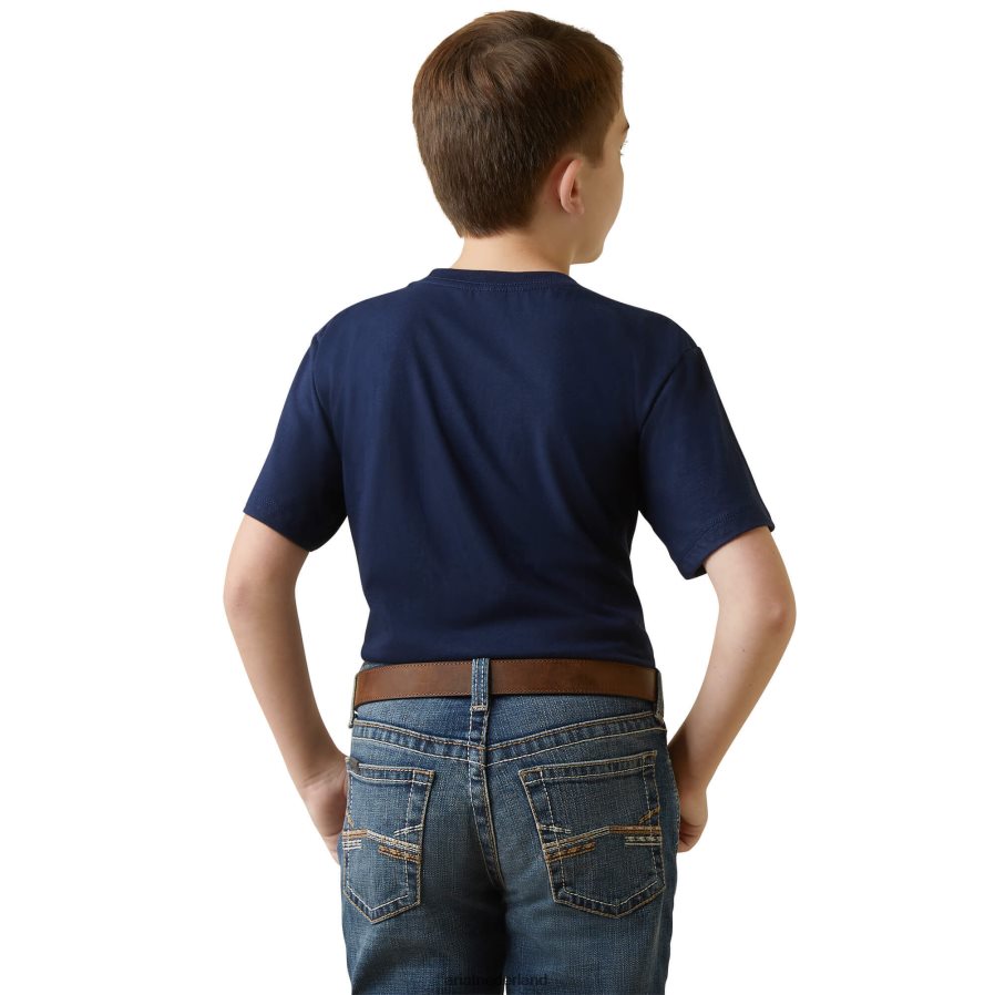 marine vechtende adelaar t-shirt Ariat kinderen kleding PJ26LN4003