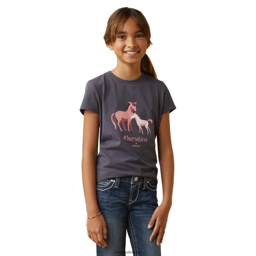 periscoop schattigheid t-shirt Ariat kinderen kleding PJ26LN3993