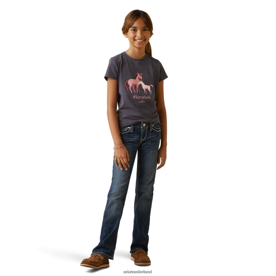 periscoop schattigheid t-shirt Ariat kinderen kleding PJ26LN3993