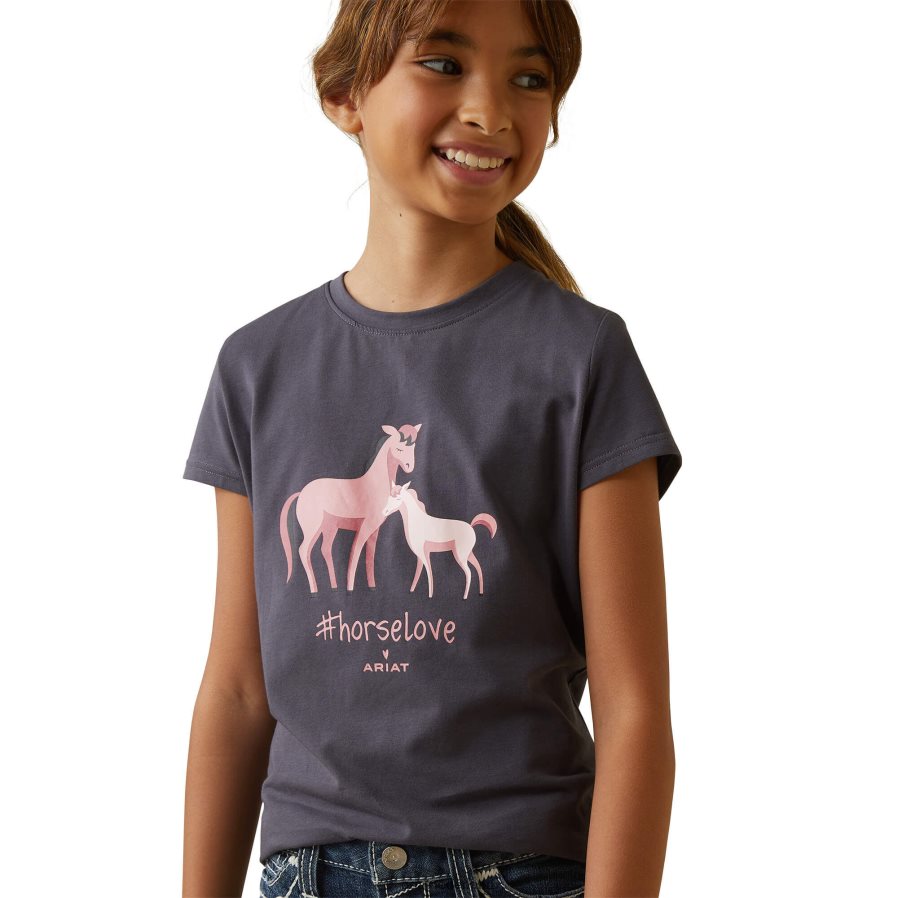 periscoop schattigheid t-shirt Ariat kinderen kleding PJ26LN3993
