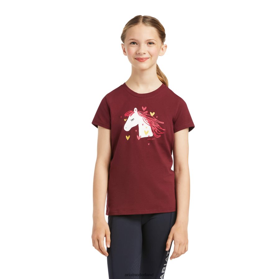 zinfandel mijn liefdest-shirt Ariat kinderen kleding PJ26LN4021