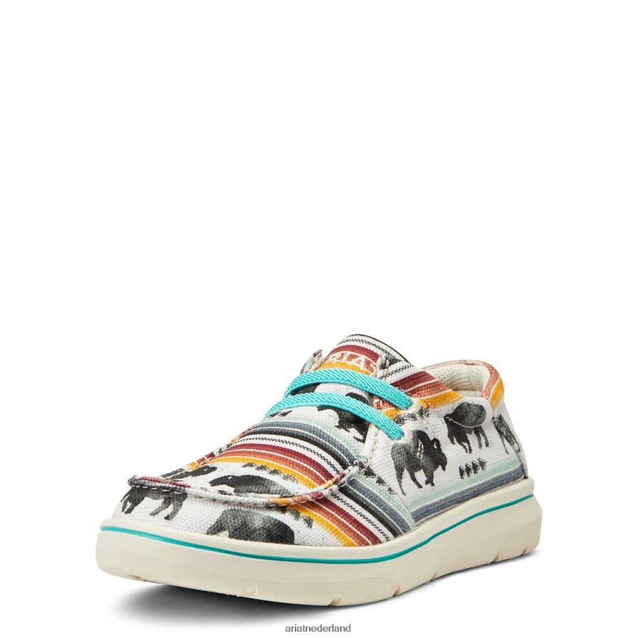 buffel afdrukken hilo 3 Ariat kinderen schoenen PJ26LN3956