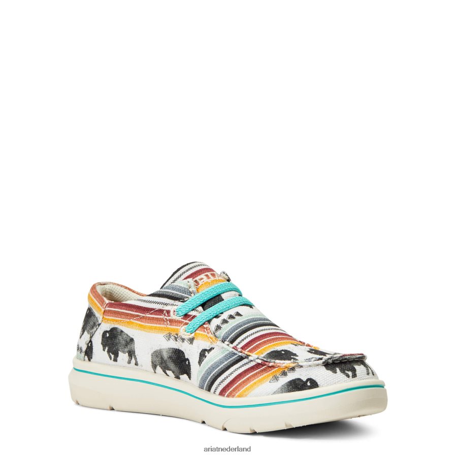 buffel afdrukken hilo 3 Ariat kinderen schoenen PJ26LN3956
