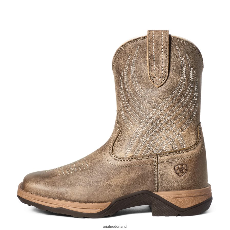 bruine bommenwerper kinderliedje westernlaars Ariat kinderen schoenen PJ26LN3947