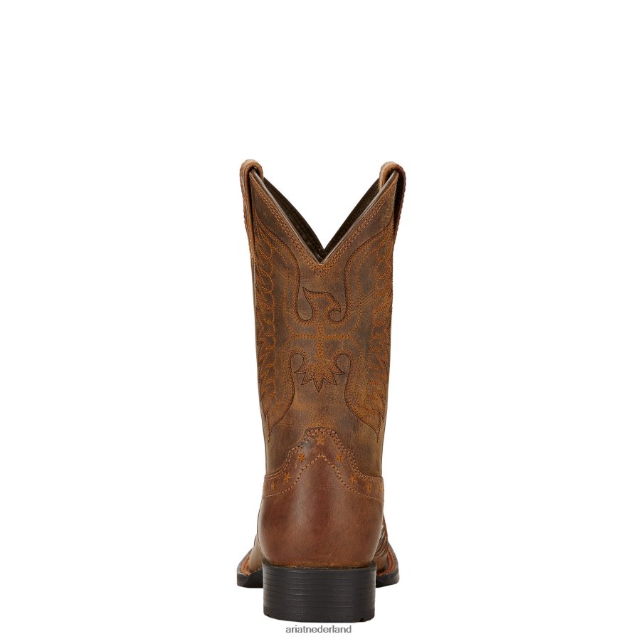 noodlijdend bruin eer westerse laars Ariat kinderen schoenen PJ26LN3834