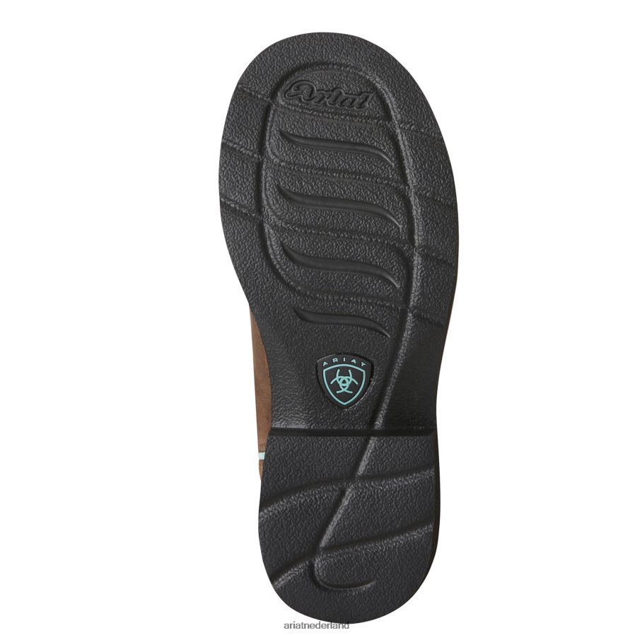 noodlijdend bruin probaby westernlaars Ariat kinderen schoenen PJ26LN3844