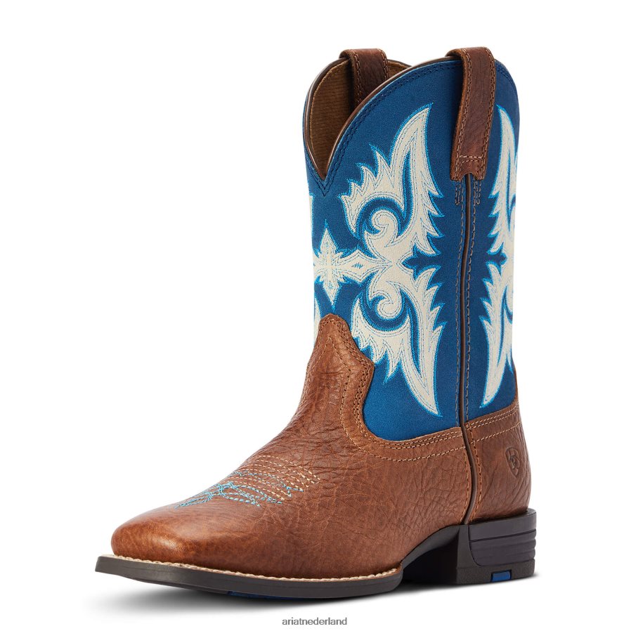 rode onverharde weg lonestar westernlaars Ariat kinderen schoenen PJ26LN3930
