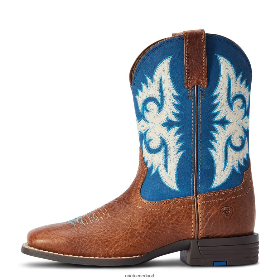 rode onverharde weg lonestar westernlaars Ariat kinderen schoenen PJ26LN3930