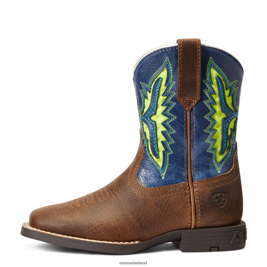 ruige roest koel venttek westernlaars Ariat kinderen schoenen PJ26LN3940