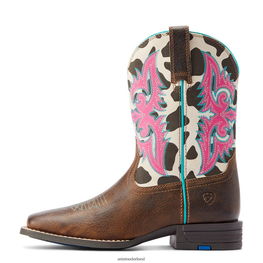 ruige roest lonestar westernlaars Ariat kinderen schoenen PJ26LN3948