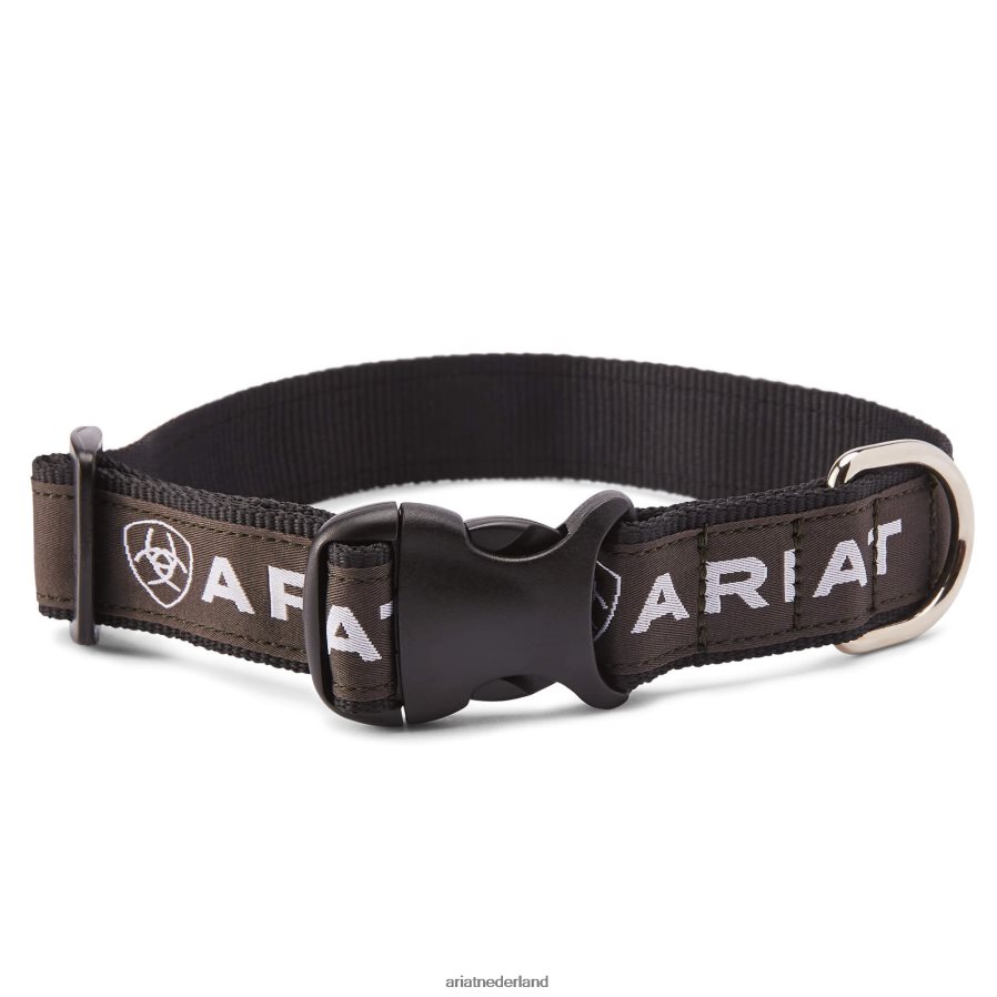 zwart/wapening grijs hondenhalsband Ariat unisex accessoires PJ26LN2007