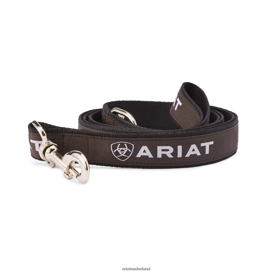 zwart/wapening grijs hondenriem Ariat unisex accessoires PJ26LN2013