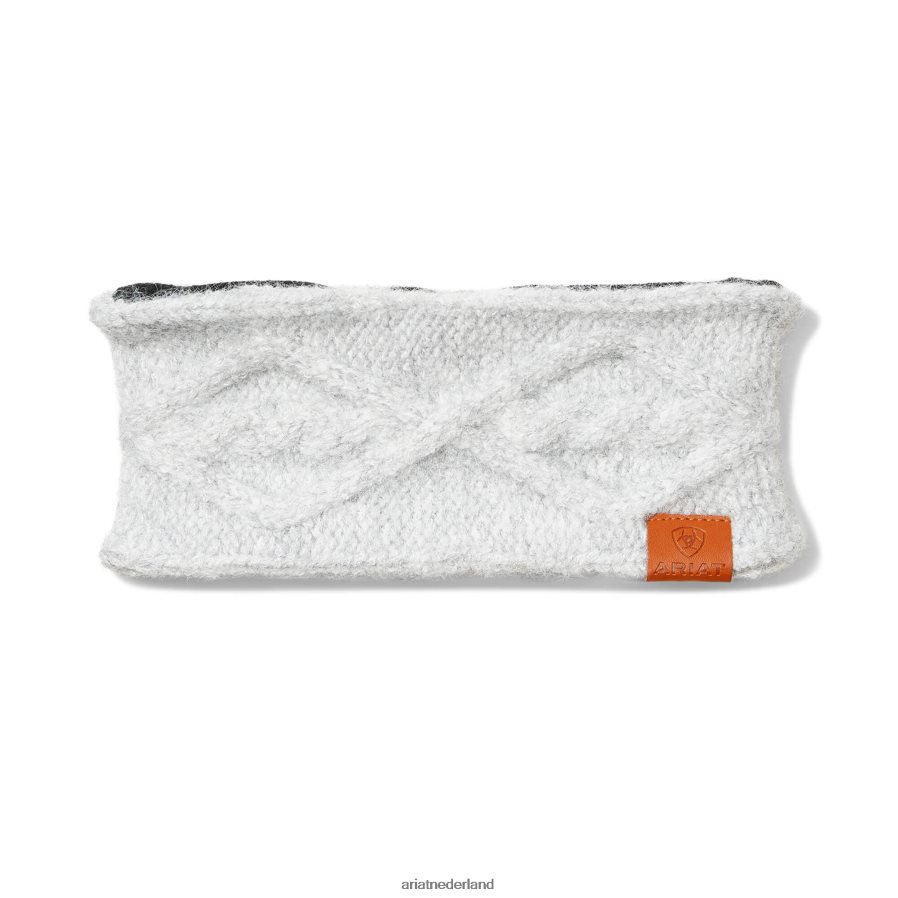 natte heide hoofdband omwikkelen Ariat unisex accessoires PJ26LN3793