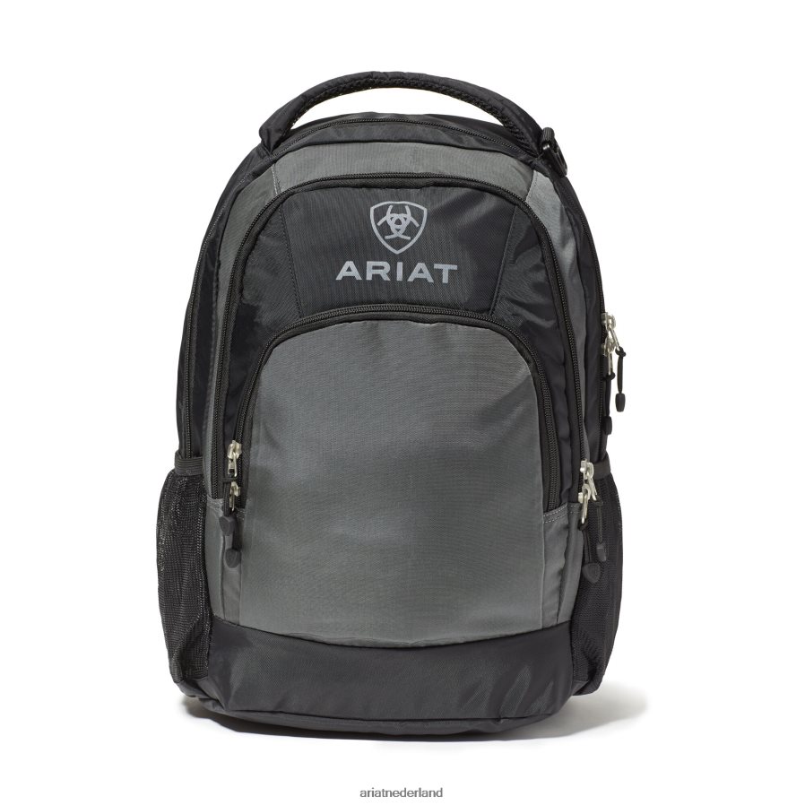 zwart rugzak met logo Ariat unisex accessoires PJ26LN1788