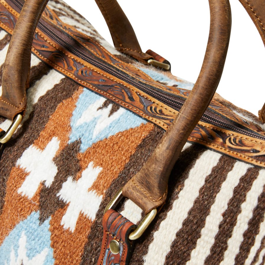 bruin vloerkleed geweven duffel Ariat vrouwen accessoires PJ26LN3732