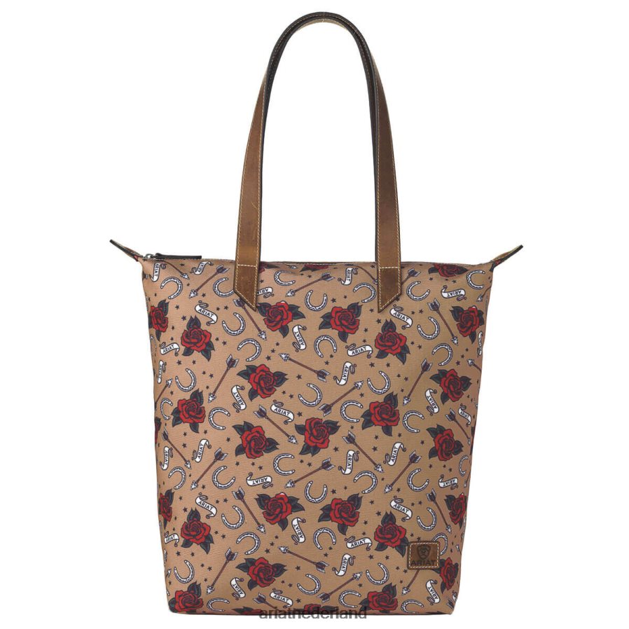 bruinen kruiser draagtas Ariat vrouwen accessoires PJ26LN3743