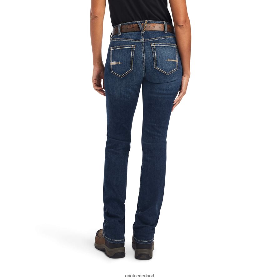 Atlanta wapening klinkhamer rechte jeans Ariat vrouwen bodems PJ26LN2556