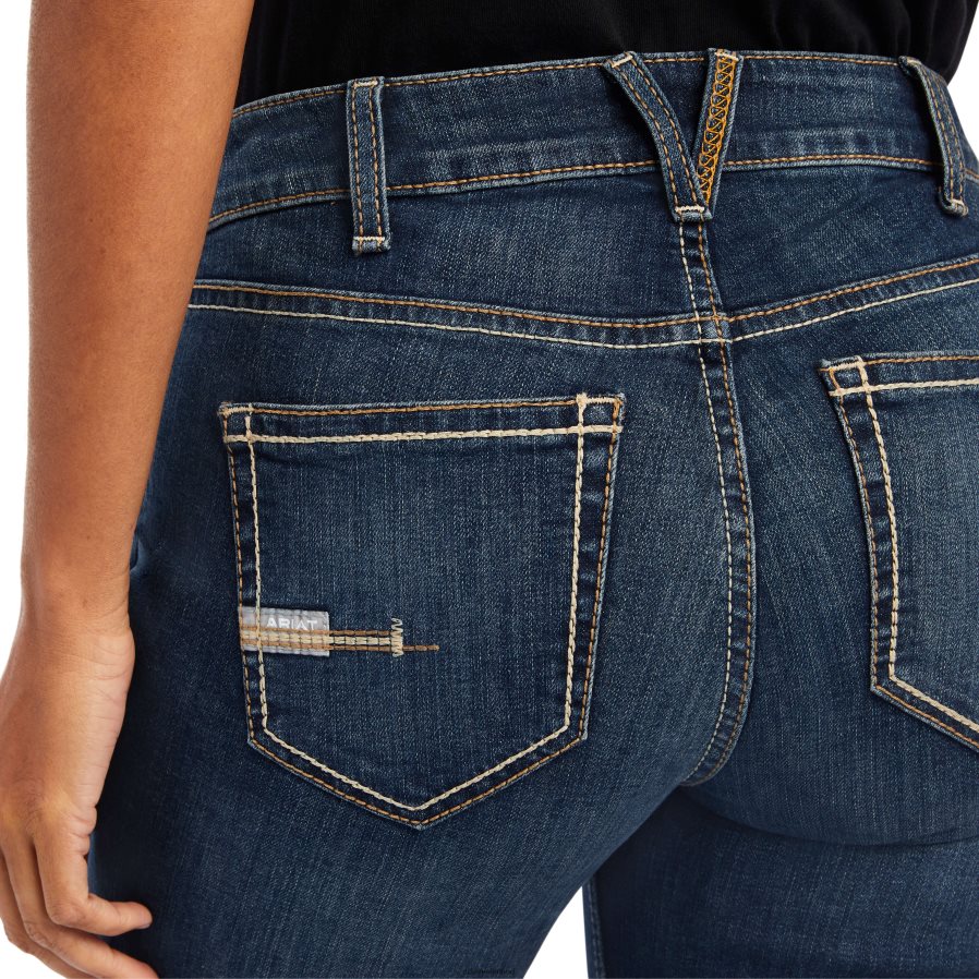 Atlanta wapening klinkhamer rechte jeans Ariat vrouwen bodems PJ26LN2556
