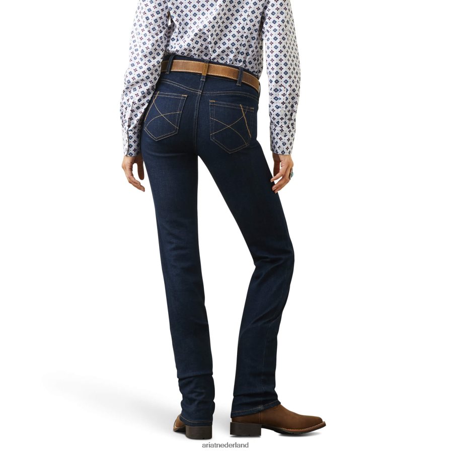 afspoelen echt. Ella rechte jeans Ariat vrouwen bodems PJ26LN2583