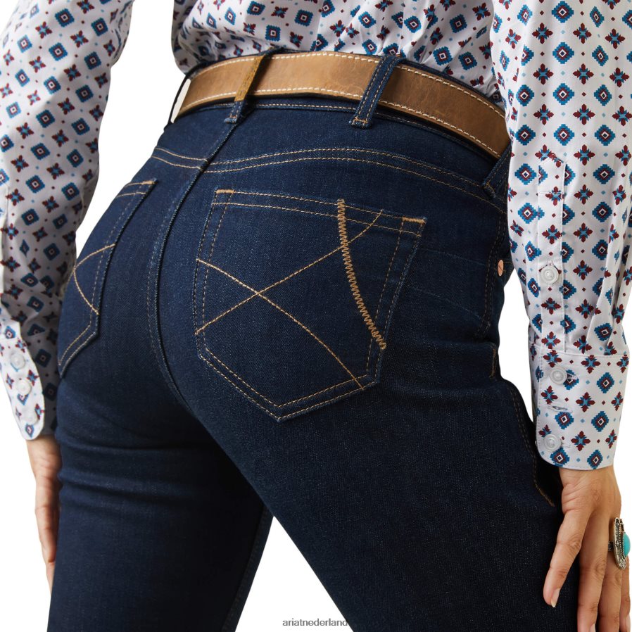 afspoelen echt. Ella rechte jeans Ariat vrouwen bodems PJ26LN2583
