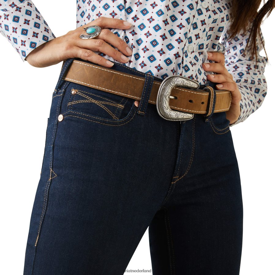 afspoelen echt. Ella rechte jeans Ariat vrouwen bodems PJ26LN2583