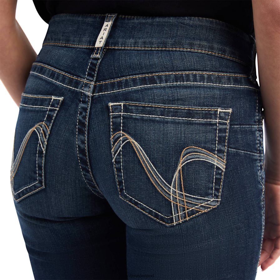 pasadena echt. Freesia rechte jeans Ariat vrouwen bodems PJ26LN2608