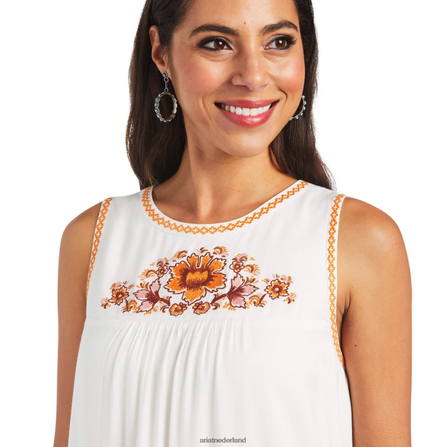 blanco de blanco vallei jurk Ariat vrouwen bodems PJ26LN3301