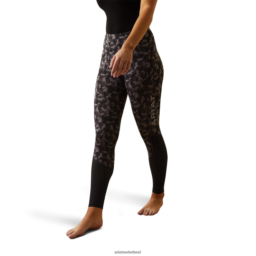 periscoop camouflagepaard eos knielap strak Ariat vrouwen bodems PJ26LN2630