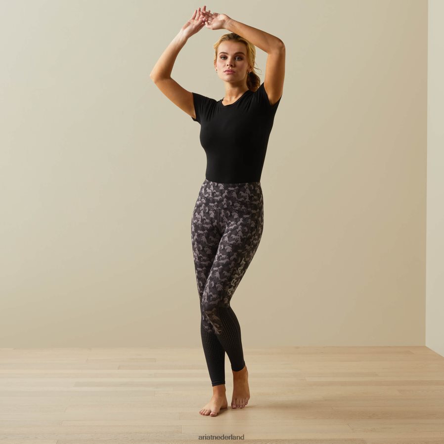 periscoop camouflagepaard eos knielap strak Ariat vrouwen bodems PJ26LN2630