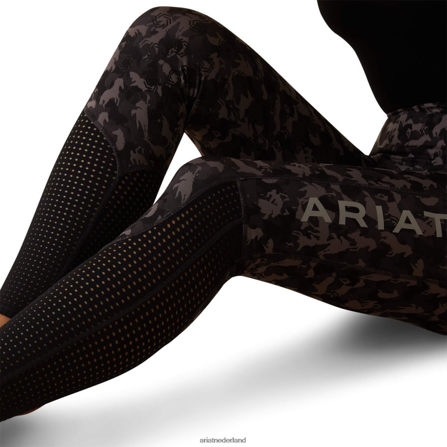 periscoop camouflagepaard eos knielap strak Ariat vrouwen bodems PJ26LN2630