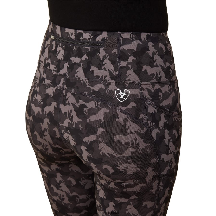 periscoop camouflagepaard eos knielap strak Ariat vrouwen bodems PJ26LN2630