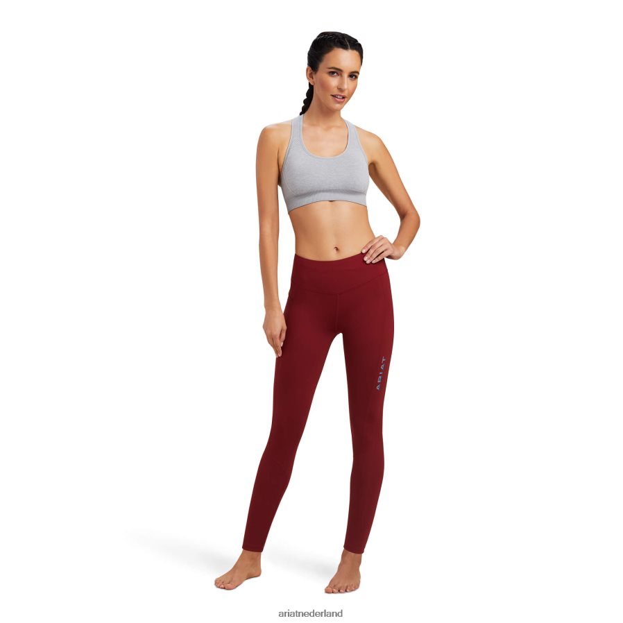 rood rood tek strak Ariat vrouwen bodems PJ26LN2671