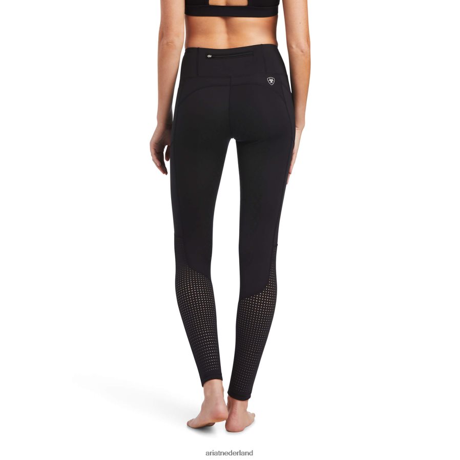 zwart eos volledige stoel strak Ariat vrouwen bodems PJ26LN2730