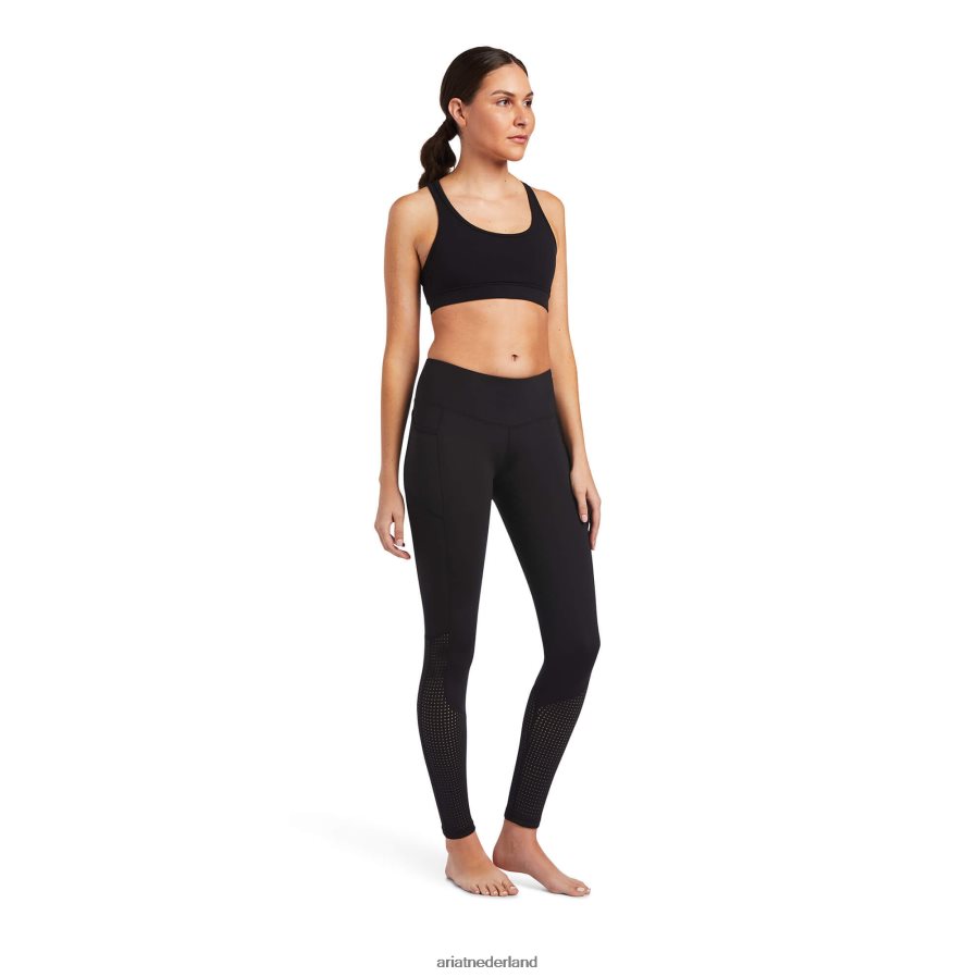 zwart eos volledige stoel strak Ariat vrouwen bodems PJ26LN2730