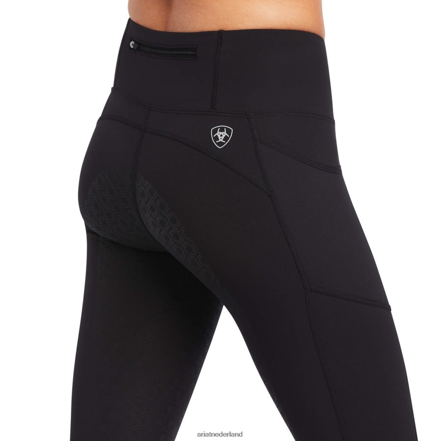 zwart eos volledige stoel strak Ariat vrouwen bodems PJ26LN2730