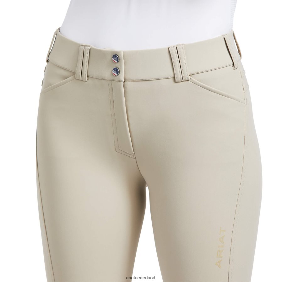 bruinen tri factor grip kniestuk stuitligging Ariat vrouwen bodems PJ26LN2731