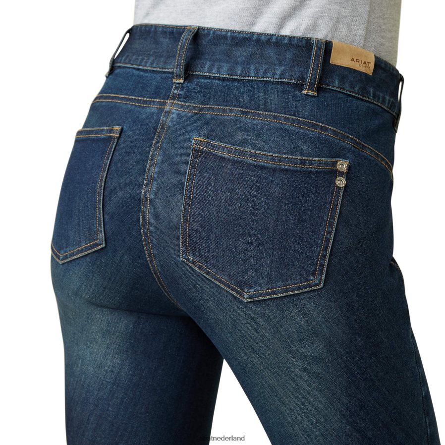 marien halo denim kniestuk stuitligging Ariat vrouwen bodems PJ26LN2713