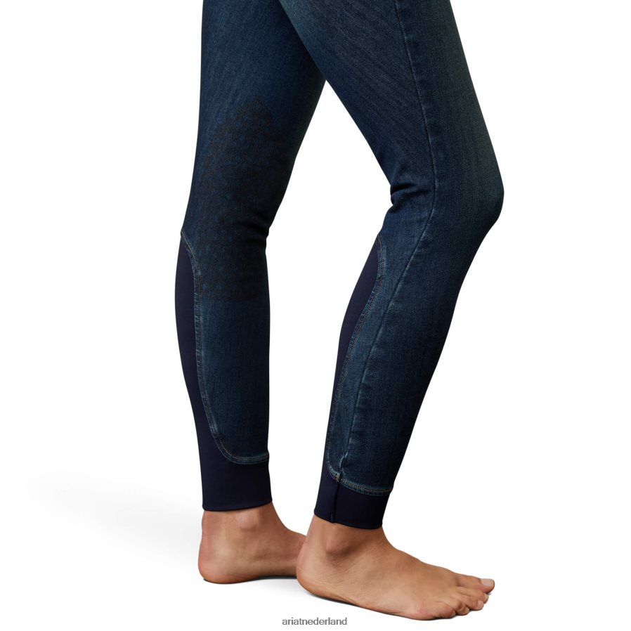 marien halo denim kniestuk stuitligging Ariat vrouwen bodems PJ26LN2713