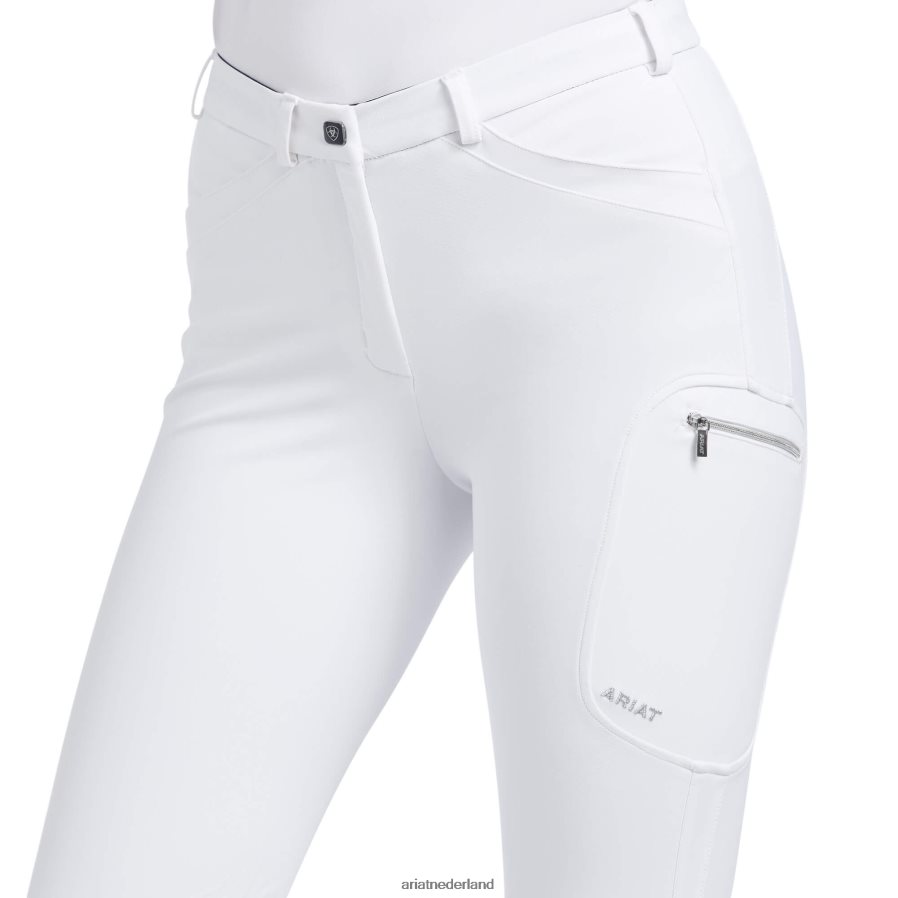 wit Triton grip kniestuk stuitligging Ariat vrouwen bodems PJ26LN2702