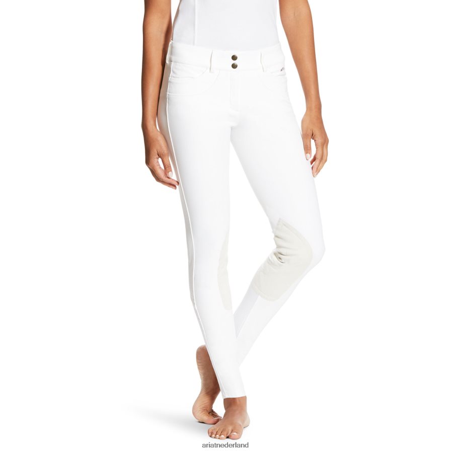 wit olympia smu kniestuk stuitligging Ariat vrouwen bodems PJ26LN2740